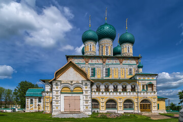Fototapeta na wymiar Resurrection Cathedral, Tutayev, Russia