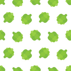 Green artichoke vector seamless pattern background for cooking and food design.
