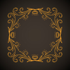 Vignette. Vector drawing