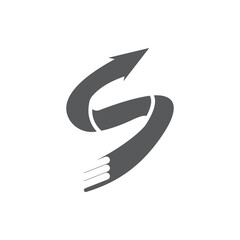 Business corporate S letter logo