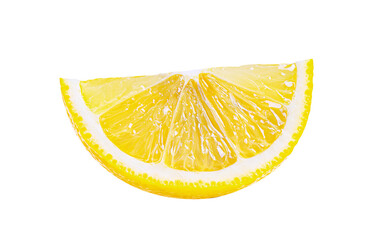 Lemon isolated on transparent png