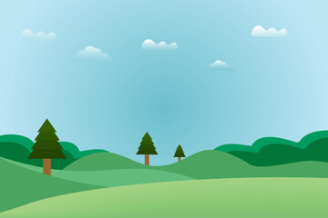 Greenery And Mountain Landscapes