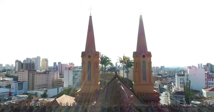 "sacred art museum" and "Sao Domingos church" , the most visited tourist spot in the city of uberaba

