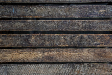 Dark wood crate slats. Graphic resource. Background image.