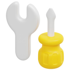 support 3d render icon illustration