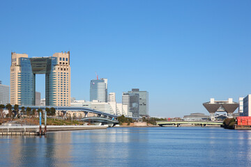 Ariake cityscape in Japan 2