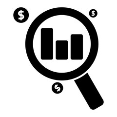 Financial Graph Economy Icon