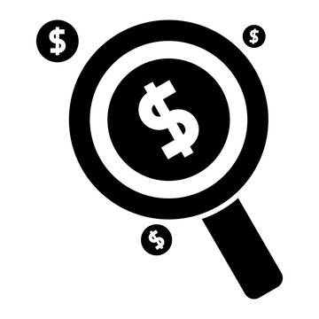 Money Finder Economy Icon