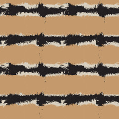 Abstract Brush Strokes Seamless Pattern Design