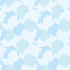 Abstract Camouflage Brush Strokes Seamless Pattern Design