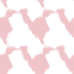 Fototapeta premium Abstract Brush Strokes Seamless Pattern Design