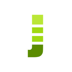 Initial Letter J Logo Design Template. J Letter Logo Design with Creative, Modern Gradient Style