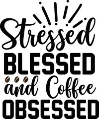 Coffee svg design cut files