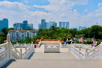 Wunderschöne Aufnahme in Kuala Lumpur Malaysia 