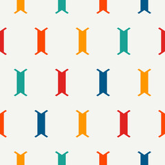 Tribal wallpaper. Seamless image. Ethnic ornament. Folk pattern. Geometric backdrop. Mosaics motif. Grid background. Digital paper. Textile print. Abstract web illustration. Vector art work.