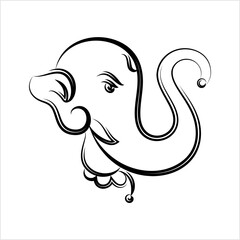 Ganesha Pen Ink Style M_2208001