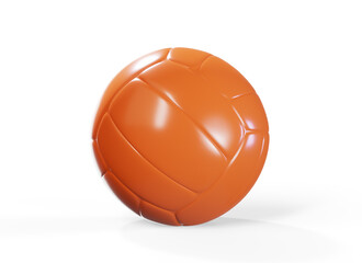 3D rendering of a volley ball