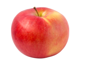 red apple isolated
