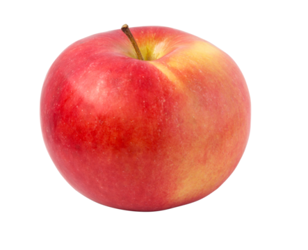 red apple isolated