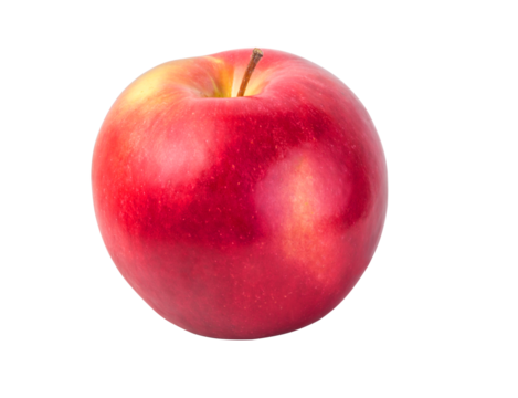 red apple isolated