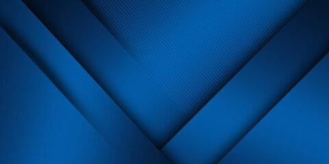 Banner web line design abstract background blue color