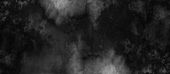 dark grungy wall background or texture. black concrete texture. Stone wall background. Black dark black grunge textured concrete stone wall. Rustic rough grunge textured dark concrete wall surface.