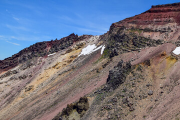 Stones of Mt. Asahi, Hokkaido, Japan
