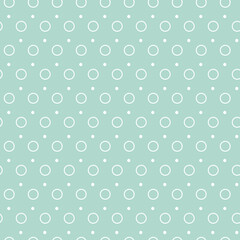 Circle dot green mint pastel speckled polka dot seamless pattern for design