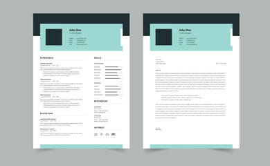 Professional Resume, Resume design template, cv design