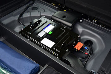 Li-Ion battery in a hybrid car 