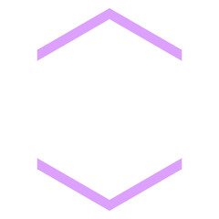 infographic hexagon text box
