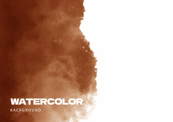 Hand painted abstract watercolor background