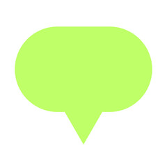 speech bubble element
