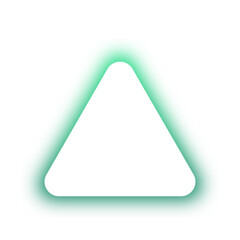 Fototapeta premium neon shadow triangle background 