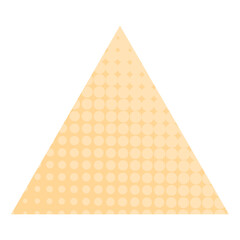 geometric halftone background
