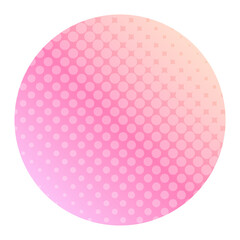 gradient geometric halftone background