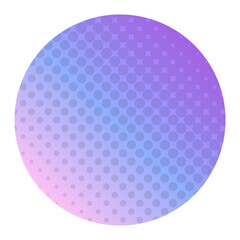 gradient geometric halftone background