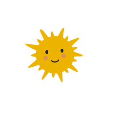 sun cartoon character