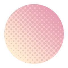 gradient geometric halftone background