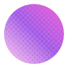gradient geometric halftone background
