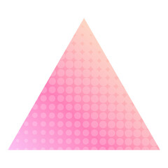 gradient geometric halftone background