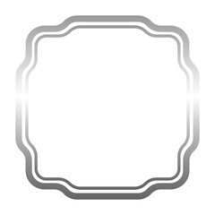 silver abstract frame border
