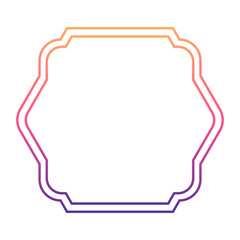 gradient abstract frame border

