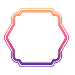 gradient abstract frame border
