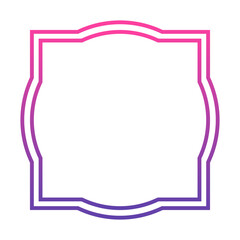 gradient abstract frame border
