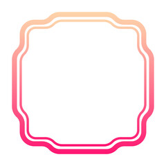 gradient abstract frame border
