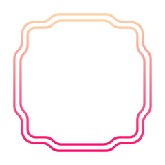 gradient abstract frame border
