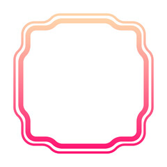 gradient abstract frame border
