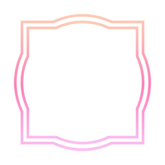 gradient abstract frame border
