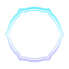 gradient abstract frame border
